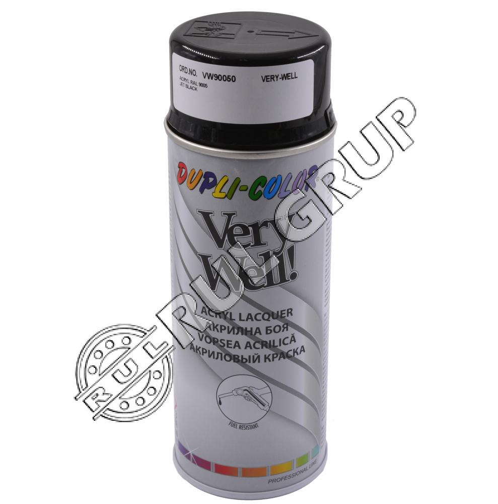 VOPSEA SPRAY DUPLICOLOR NEGRU LUCIS RAL9005 400 ML
